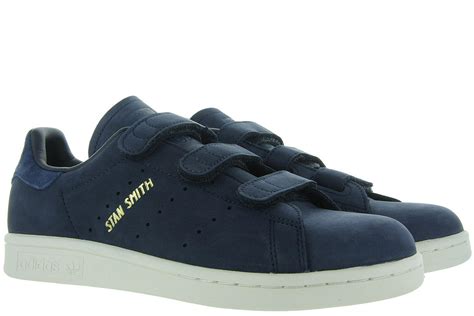 adidas stan smith blauw dames|stan smith met klittenband.